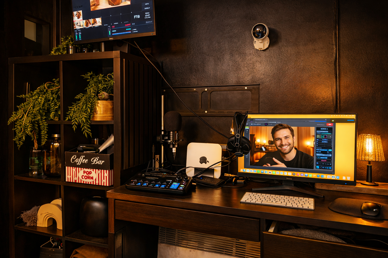 2x Ecrans de monitoring